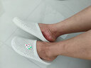 FOOTOPPO包头网眼凉拖鞋女居家防滑包脚洞洞静音拖鞋女式夏天外穿半拖鞋 实拍图