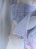 爱慕（Aimer）【氧气小花瓣】红色本命年内衣礼盒无钢圈聚拢蕾丝内裤文胸套装 藤蓝 S 70ABC/75ABC (160) 实拍图