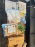 得力(deli)20只A4条纹透明文件袋 按扣资料袋 试卷收纳袋 塑料档案袋 办公用品 学习用品 27021 实拍图