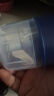 绞肉机小型打蒜器家用绞蒜切蒜器多功能辅食料理机电动蒜泥神器蒜蓉机自动切菜机压蒜器 蓝色-升级电机 0.26L 2页刀 实拍图