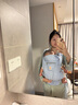 ERGObaby二狗背带婴儿抱娃神器四季透气外出旅行遛娃神器breeze解放双手 Deluxe宁静蓝+口水巾 实拍图