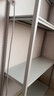 摩基家用货架置物架阳台仓储仓库储物架地下室多层落地展示架收纳架子 四层118cm【默认白色】 长50*宽30cm 实拍图
