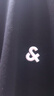杰克·琼斯（JACK&JONES）25年男装T恤男夏季T恤舒适男士短袖凉感多色上衣纯色水洗不易走形 E40黑色 3XL 实拍图