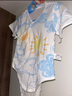 婧麒包屁衣婴儿春夏季薄款连体衣新生儿衣服宝宝三角爬服透气夏装 太阳【全背网眼】 59cm 实拍图