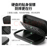 绿联 2.5英寸移动硬盘盒多功能数码配件收纳盒 数据线移动电源充电宝器U盘手机耳机保护盒 实拍图