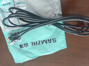 山泽USB3.0数据连接线公对公 双头移动硬盘盒高速传输线 笔记本散热器机顶盒连接线 黑色3米SDY-05A 实拍图