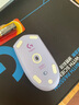 罗技G304 X/G304无线游戏电竞鼠标 RGB宏编程 轻量化便携中小手 三角洲FPS无畏契约打瓦二手 G304紫色 8新 实拍图