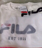 FILA 斐乐官方男女同款针织T恤2025年夏季纯棉宽松休闲情侣短袖t恤 实拍图