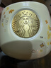 星巴克（Starbucks）杯子金色桂花铜章马克杯陶瓷带盖勺办公室咖啡杯情侣礼盒伴手礼 金桂杯单杯原盒装 实拍图