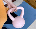 yottoy翘臀软壶铃女士提壶哑铃翘臀深蹲力量家用健身训练器材4kg-迷见粉 实拍图
