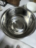美厨（maxcook）304不锈钢盆调料盆 加大加厚味斗28CM 洗菜盆沙拉盆和面盆MCWA666 实拍图