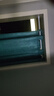 宿舍布衣含伸缩杆免打孔门帘过道遮光防蚊隔断帘挡风空调卧室厨房试衣间帘 丝绒麻-孔雀蓝 【适合门框宽0.6-1.1】帘高1.8米 实拍图