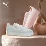 彪马（PUMA）厚底鞋粉色增高休闲松糕鞋板鞋女款夏季CARINA395093 灰色-灰色-金色-02 40 实拍图