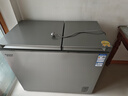 澳柯玛（AUCMA）211升家用冰柜 双温双箱冷柜 冷藏冷冻卧式冰箱 一级能效 无界天际线  BCD-211CSNE 国家补贴20% 实拍图