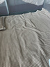 绿诺（LuNuo） 纯亚麻凉席三件套 雨露亚麻 湿纺粗布床单 空调加厚月子软席 千鸟格(雨露麻色) 三件套 2.0m床适用 230cm*250cm 实拍图