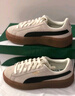 彪马（PUMA）【厚底鞋】增高小白鞋松糕鞋女子休闲板鞋PLATFORM363559 杏仁糖色-深绿色-金色-13 37 实拍图