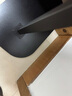木樽可升降旋转沙发边几边桌客厅茶几家用卧室床边桌床头置物架小桌子 胡桃色+黑架 45*30*(45-80)cm 实拍图