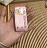 三丽鸥纯水清洁湿巾数码相机清洁湿巾三丽鸥婴儿手口湿纸巾湿巾宝宝手口湿巾加厚 迷你湿巾凯蒂猫粉（4小包） 实拍图