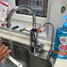 奥克斯（AUX）电热水龙头热水器加热水龙头快速热水变频恒温厨房下进水 【大屏数显】电镀银+漏保插头+万向喷头 实拍图