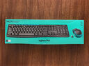 罗技（Logitech）MK275 键鼠套装 无线键鼠套装 办公键鼠套装 全尺寸 商务键鼠套装 带无线2.4G接收器 黑蓝色 实拍图