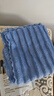 新款5A抗菌洗脸毛巾家用洗脸巾洗澡加厚成人比纯棉柔软吸水不掉毛 深色组合蓝色+灰色 2条 实拍图