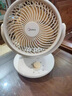 美的（Midea）【小型风扇】轻音台式桌面空气循环扇家用柔风电风扇宿舍办公迷你台扇落地扇空调伴侣 GAF18AD 实拍图