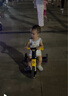 uonibaby品牌授权儿童三轮车脚踏车1-3-6岁宝宝儿童车遛娃神器平衡车手推 25款巴洛克黄(适高68-128cm)速发 升级版 实拍图