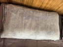 竹一百竹纤维A类亲肤吸汗枕巾一对 成人枕头巾两条装 50*72cm 粉*1+灰*1 实拍图