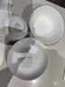 瓷侠客盘子菜盘家用白色骨瓷餐具碟子陶瓷餐盘套装骨碟饺子盘深盘饭盘 7英寸凉菜盘（1个装） 17.8cm 实拍图