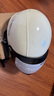 野马（YEMA）3c认证新国标A类365S电动车头盔男女加大码大号大头围夏季摩托车安全帽 卡其白配黑茶长镜 实拍图
