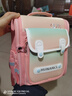 醇龙（CHUNLONG）儿童书包小学生女孩三到六年级一二减负男孩防水双肩背包轻便 小号珊瑚色HC368 实拍图