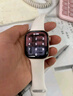 Apple/苹果 Watch Series 10 智能手表GPS款46毫米玫瑰金色铝金属表壳淡桃粉色运动型表带S/M MX293CH/B 实拍图