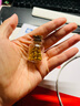 金小貅黄金猫眼珠3D硬金足金999闪亮车花转运珠路路通DIY手链女手串礼物 0.31-0.33g,7mm猫眼珠 实拍图