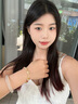 唯一（Winy）锦鲤平安扣和田玉银手链生日礼物女生手串送老婆七夕情人节手镯 实拍图