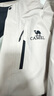 骆驼（CAMEL）户外冲锋衣三合一可拆防水登山服3514浅卡其,男女款S 实拍图