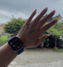 Apple/苹果 Watch Series 10 智能手表GPS款46毫米银色铝金属表壳丹宁色运动型表带M/L MX223CH/B 实拍图