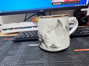 PAKCHOICE茶杯茶水分离陶瓷杯带盖办公室杯羊脂玉水杯送长辈父亲礼物泡茶杯 实拍图