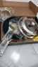 炊大皇（COOKER KING）钛尊纯钛32cm无涂层不粘炒锅不锈钢平底炒菜锅磁炉通用钛锅TZ32CG 实拍图