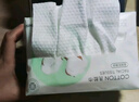 名创优品（MINISO）一次性洗脸巾 女抽取式加厚洗脸美容卸妆棉柔巾 双面干湿两用 常规款 3包 珍珠纹AB面(医护级认证)*100抽 实拍图