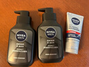 妮维雅（NIVEA）男士洗面奶保湿收缩毛孔深黑DEEP控油细致毛孔洁面双支套装 实拍图