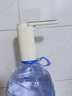 双枪抽水器桶装水饮水机静音矿泉水电动抽水泵折叠自动上水器 白灰色 实拍图