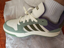 adidas ENTRAP美式校园风运动少年感复古篮球风板鞋男女阿迪达斯 汉玉白/岩层橄榄绿/银灰绿   45 实拍图