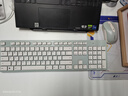 CHERRY樱桃DW2300 键盘无线键鼠套装键盘鼠标商务办公家用笔记本电脑外接全尺寸轻音便携人体工学 清新绿 实拍图