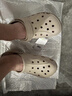 crocs卡骆驰洞洞鞋贝雅男鞋女鞋轻便耐磨一脚蹬拖鞋休闲鞋|10126 卵石色-2V3 40 (250mm) 实拍图