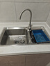 华帝（VATTI）水槽洗菜盘一体盘双槽 水槽厨房水池盘洗碗槽洗菜池 不锈钢双水槽 【店长推荐】77*43+冷热龙头2012 实拍图