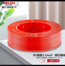 德力西（DELIXI）电线电缆 BV2.5平方阻燃单芯单股铜线 家装铜芯电线50米红色火线  实拍图