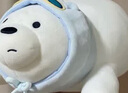名创优品（MINISO）白熊趴姿公仔毛绒玩具抱枕靠垫卧室办公室午睡枕生日礼物 升级版 实拍图
