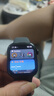 Apple/苹果 Watch Series 10 智能手表GPS+蜂窝款42毫米亮黑色铝金属表壳黑色运动型表带M/L MWXN3CH/B 实拍图