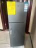 奥克斯（AUX）双门小冰箱风冷变频无霜大容量冷藏冷冻两门电冰箱冷冻冷藏小型家用宿舍出租节能省电低噪 一级能效-80升星河灰 【省电轻音】 实拍图