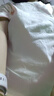 欧迪芬【100%棉抑菌】春夏女士睡衣女纯棉短袖可外穿家居服套装米白L 实拍图